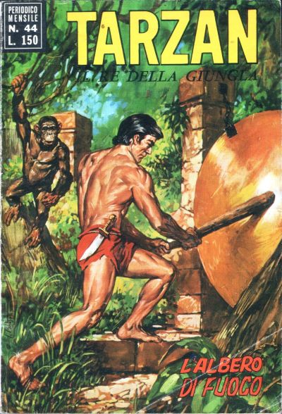 Cover for Tarzan (Editrice Cenisio, 1968 series) #44