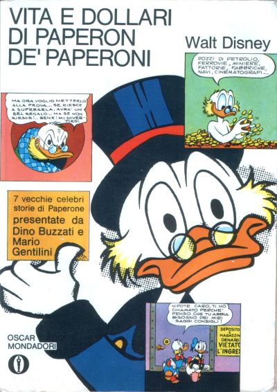Cover for Oscar Mondadori [Oscar Fumetto] (Mondadori, 1968 series) #170 - Vita e dollari di Paperon de' Paperoni