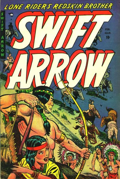 Cover for Swift Arrow (Farrell, 1954 series) #1
