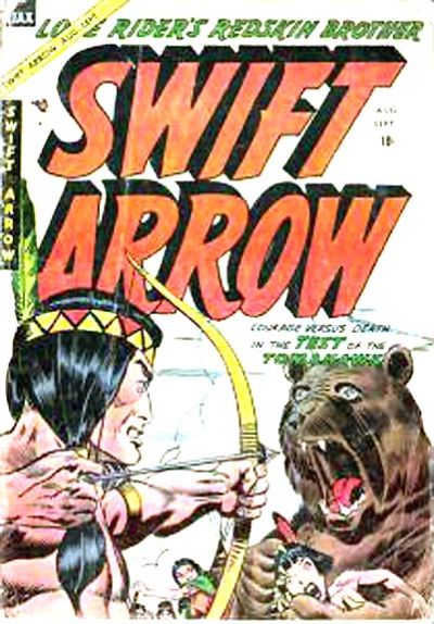 Cover for Swift Arrow (Farrell, 1954 series) #4