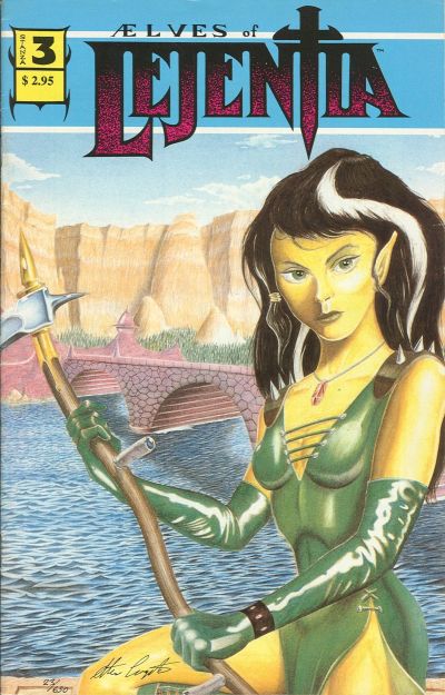 Cover for Lejentia (Opus Graphics, 1987 series) #3