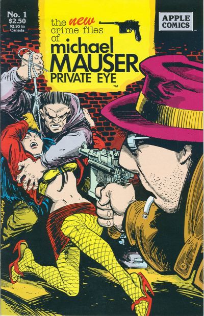 Cover for The New Crime Files of Michael Mauser, Private Eye (Apple Press, 1992 series) #1