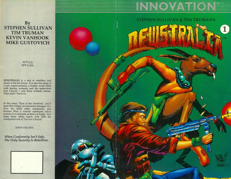 Cover for Stephen Sullivan & Tim Truman's Newstralia (Innovation, 1989 series) #1