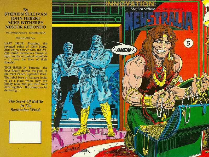 Cover for Stephen Sullivan & Tim Truman's Newstralia (Innovation, 1989 series) #5