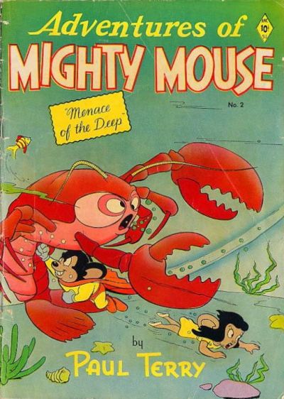 Cover for Adventures of Mighty Mouse (St. John, 1952 series) #2