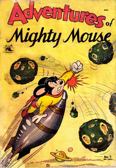 Cover for Adventures of Mighty Mouse (St. John, 1952 series) #9