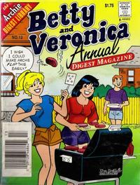 Cover for Betty and Veronica Annual Digest Magazine (Archie, 1989 series) #13