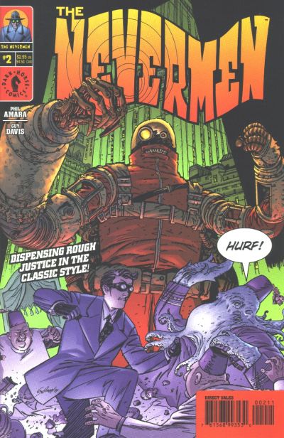 Cover for The Nevermen (Dark Horse, 2000 series) #2