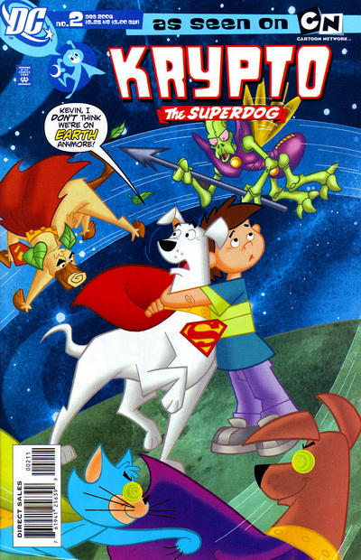 Cover for Krypto the Super Dog (DC, 2006 series) #2 [Direct Sales]