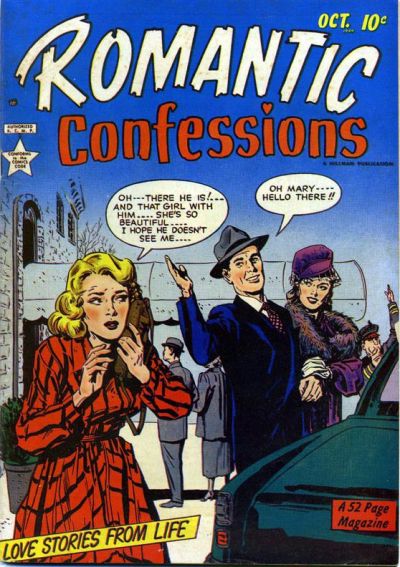 Cover for Romantic Confessions (Hillman, 1949 series) #v1#1