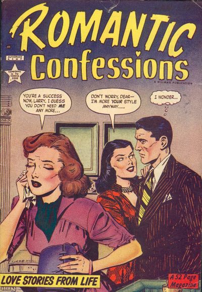 Cover for Romantic Confessions (Hillman, 1949 series) #v1#4