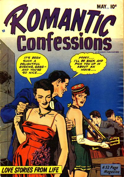 Cover for Romantic Confessions (Hillman, 1949 series) #v1#8