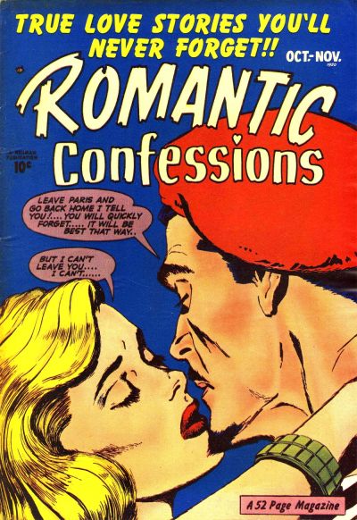Cover for Romantic Confessions (Hillman, 1949 series) #v1#11