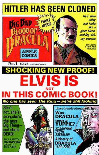 Cover for Big Bad Blood of Dracula (Apple Press, 1991 series) #1