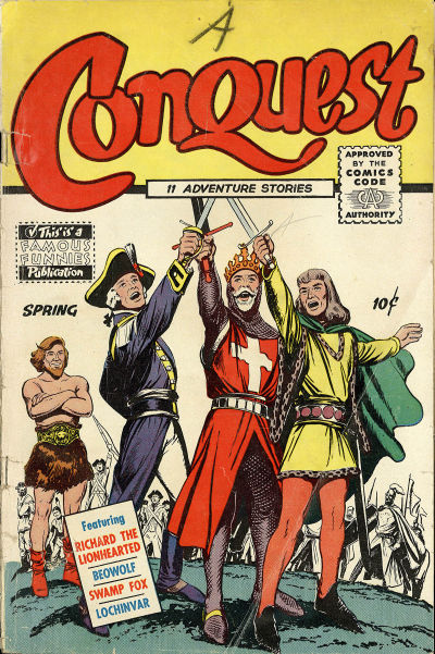 Cover for Conquest (Eastern Color, 1955 series) #1