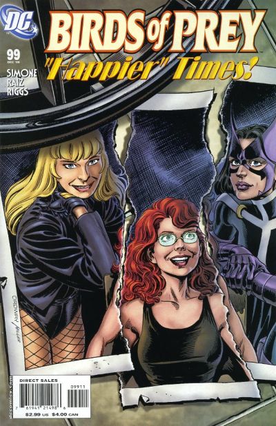 Cover for Birds of Prey (DC, 1999 series) #99