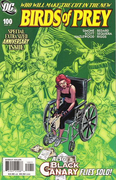 Cover for Birds of Prey (DC, 1999 series) #100