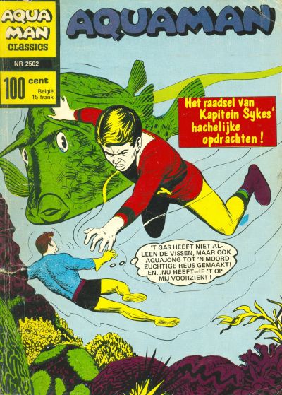 Cover for Aquaman Classics (Classics/Williams, 1969 series) #2502