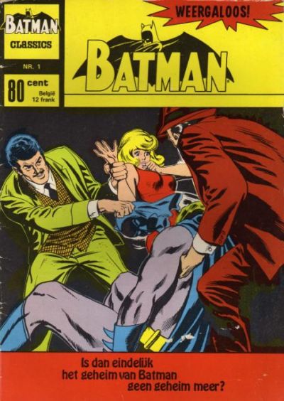 Cover for Batman Classics (Classics/Williams, 1970 series) #1