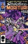 Cover for Strikeforce: Morituri (Marvel, 1986 series) #1 [Direct]