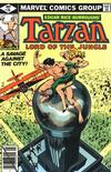 Cover for Tarzan (Marvel, 1977 series) #28