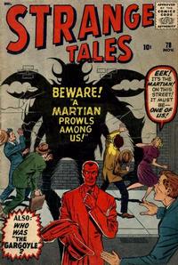 Cover Thumbnail for Strange Tales (Marvel, 1951 series) #78