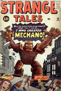 Cover for Strange Tales (Marvel, 1951 series) #86