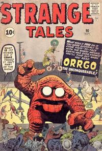 Cover for Strange Tales (Marvel, 1951 series) #90