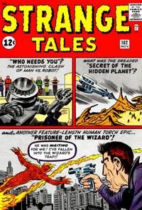 Cover Thumbnail for Strange Tales (Marvel, 1951 series) #102