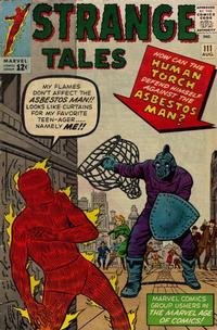 Cover Thumbnail for Strange Tales (Marvel, 1951 series) #111