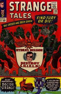 Cover for Strange Tales (Marvel, 1951 series) #136