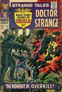 Cover for Strange Tales (Marvel, 1951 series) #151