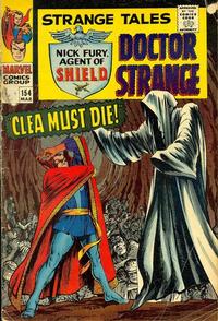 Cover for Strange Tales (Marvel, 1951 series) #154