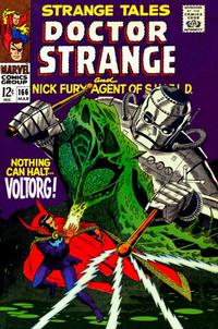 Cover for Strange Tales (Marvel, 1951 series) #166