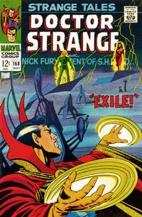 Cover for Strange Tales (Marvel, 1951 series) #168