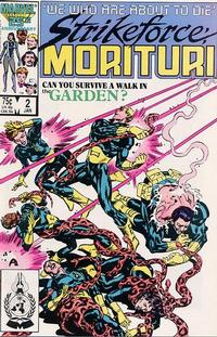 Cover Thumbnail for Strikeforce: Morituri (Marvel, 1986 series) #2 [Direct]