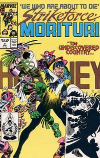 Cover Thumbnail for Strikeforce: Morituri (Marvel, 1986 series) #9 [Direct]