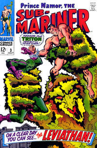 Cover for Sub-Mariner (Marvel, 1968 series) #3