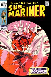 Cover Thumbnail for Sub-Mariner (Marvel, 1968 series) #11