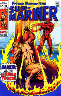 Cover for Sub-Mariner (Marvel, 1968 series) #14
