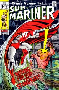 Cover for Sub-Mariner (Marvel, 1968 series) #19