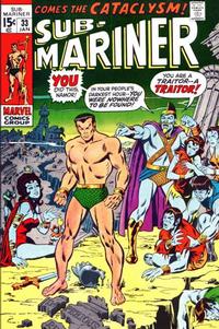 Cover Thumbnail for Sub-Mariner (Marvel, 1968 series) #33