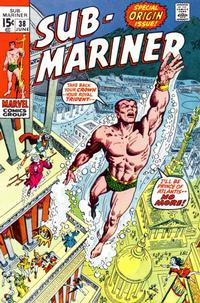 Cover for Sub-Mariner (Marvel, 1968 series) #38