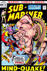 Cover for Sub-Mariner (Marvel, 1968 series) #43