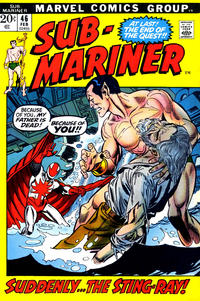 Cover for Sub-Mariner (Marvel, 1968 series) #46