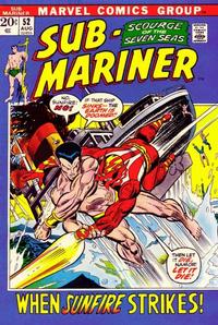 Cover Thumbnail for Sub-Mariner (Marvel, 1968 series) #52