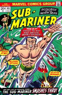 Cover for Sub-Mariner (Marvel, 1968 series) #63