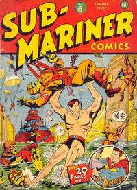 Cover Thumbnail for Sub-Mariner Comics (Marvel, 1941 series) #6