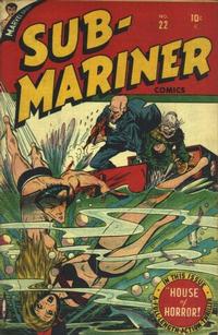 Cover Thumbnail for Sub-Mariner Comics (Marvel, 1941 series) #22