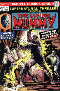 Cover Thumbnail for Supernatural Thrillers (Marvel, 1972 series) #11